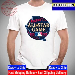 2024 MLB All Star Game In Texas Logo Vintage T-Shirt