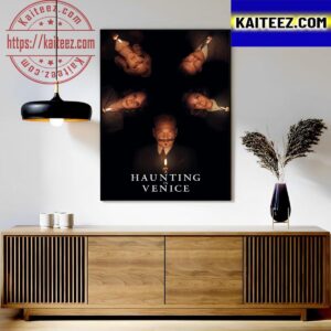 A Haunting In Venice Official Poster Art Decor Poster Canvas