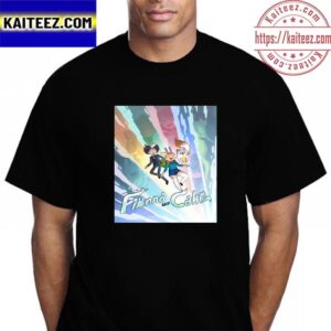 Adventure Time Fionna And Cake Official Poster Vintage T-Shirt