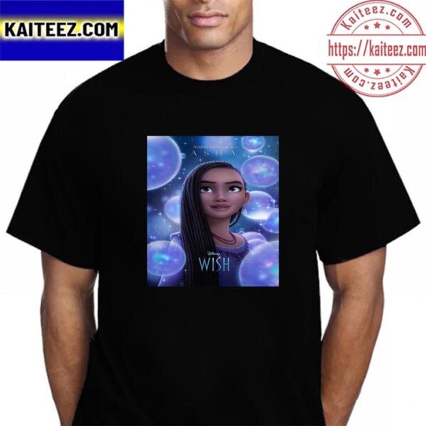 Ariana DeBose Is Asha In Wish Of Disney Vintage T-Shirt