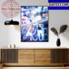 Atlanta Braves Vs Tampa Bay Rays In The 2023 World Series Preview Art Decor Poster Canvas