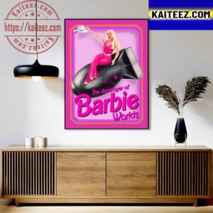Barbenheimer The Destroyer Of Barbie Worlds Barbie Vs Oppenheimer Art Decor Poster Canvas