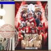 Birmingham Stallions Back To Back 2023 USFL Champions Art Decor Poster Canvas