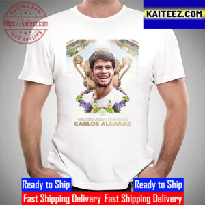 Carlos Alcaraz Is 2023 Gentlemens Singles Champion Wimbledon Vintage T-Shirt