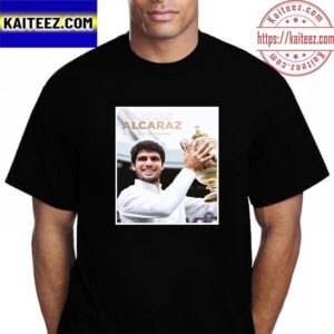 Carlos Alcaraz Is Gentlemens Singles Champion At 2023 Wimbledon Vintage T-Shirt