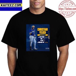 Christian Yelich Is In The Leadoff Spot On MLB Friday Night Baseball Vintage T-Shirt