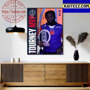 Congrats To Original Malik Is The 2023 Tourney MVP Of The Ticket For NBA 2K League Art Decor Poster Canvas