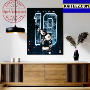 Congratulations To Patrice Bergeron On An Amazing NHL Career Art Decor Poster Canvas