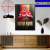 Congratulations To Patrick Mahomes Is The 2023 ESPY Best Male Athlete Art Decor Poster Canvas