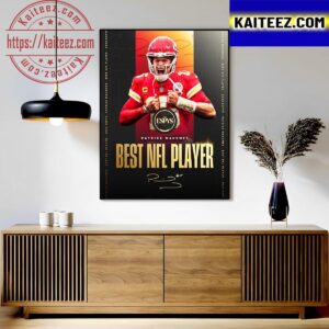 Congratulations To Patrick Mahomes Is The 2023 ESPY Best NFL Player Art Decor Poster Canvas