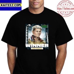 Congratulations To The American Nightmare Cody Rhodes Is Winner At WWE Money In The Bank Vintage T-Shirt