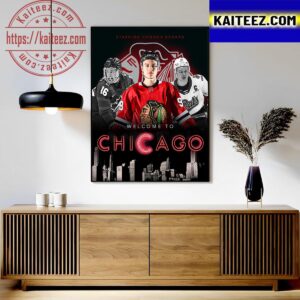 Connor Bedard Goes No 1 Overall In The NHL Draft 2023 Art Decor Poster Canvas