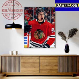 Connor Bedard Is Officially A Member Of The Chicago Blackhawks Art Decor Poster Canvas
