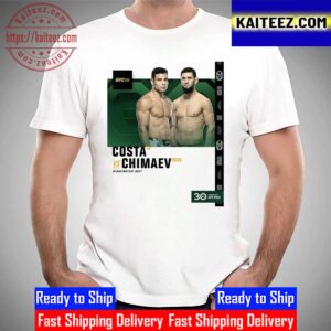Costa Vs Chimaev Fights Official For Middleweight Bout At UFC 294 Vintage T-Shirt