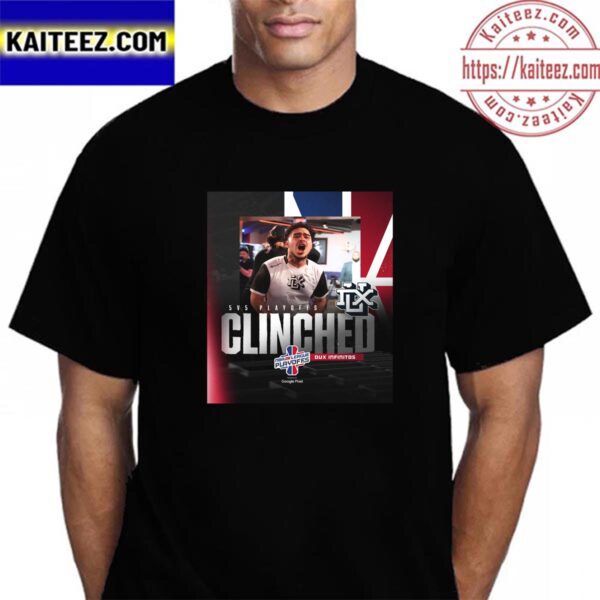 DUX Infinitos 5V5 Playoffs Clinched 2023 NBA 2K League Vintage T-Shirt