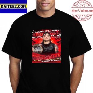 Dominik Mysterio And Still WWE NXT North American Champion Vintage T-Shirt