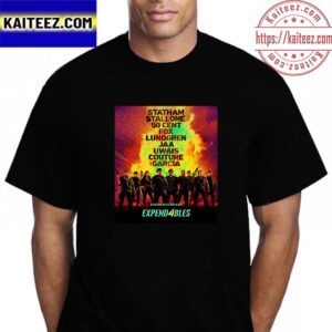 Expend4bles Expendables 4 Official Poster Vintage T-Shirt