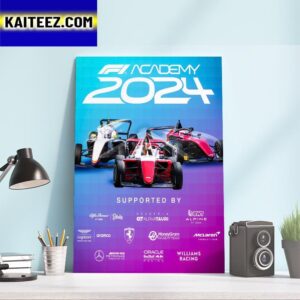 F1 Academy 2024 With 10 Formula 1 Teams Will Have Drivers And Liveries Art Decor Poster Canvas