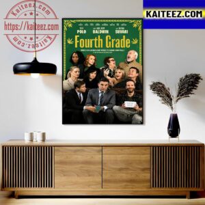 Fourth Grade Official Poster Art Decor Poster Canvas