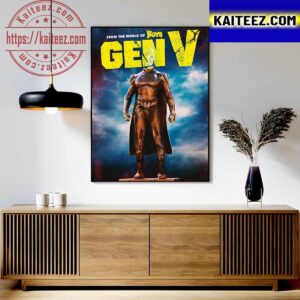 Gen V New Trailer New Poster Art Decor Poster Canvas