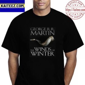 George R R Martin Working On The Winds Of Winter Vintage T-Shirt