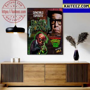 Giancarlo Esposito As Baxter Stockman In TMNT Movie Mutant Mayhem Art Decor Poster Canvas