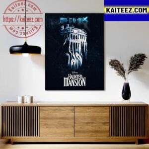 Haunted Mansion Exclusive 4DX Official Poster Art Decor Poster Canvas