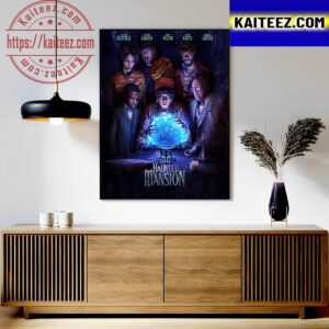 Haunted Mansion Of Disney Official Poster Art Decor Poster Canvas