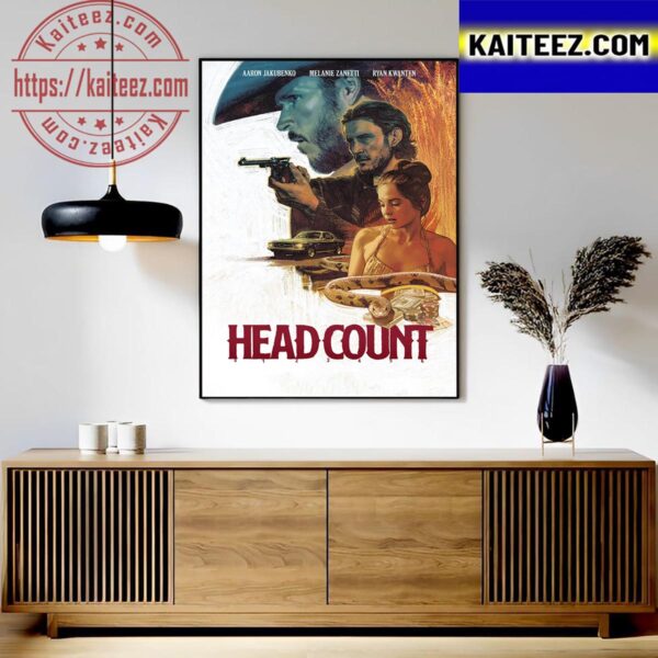 Head Count New Poster Feat Aaron Jakubenko Melanie Zanetti And Ryan ...