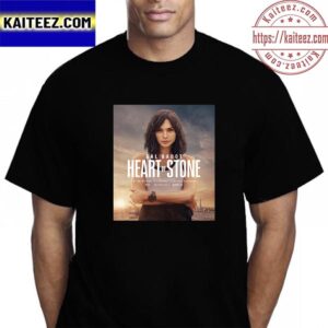 Heart Of Stone With Starring Gal Gadot Official Poster Vintage T-Shirt