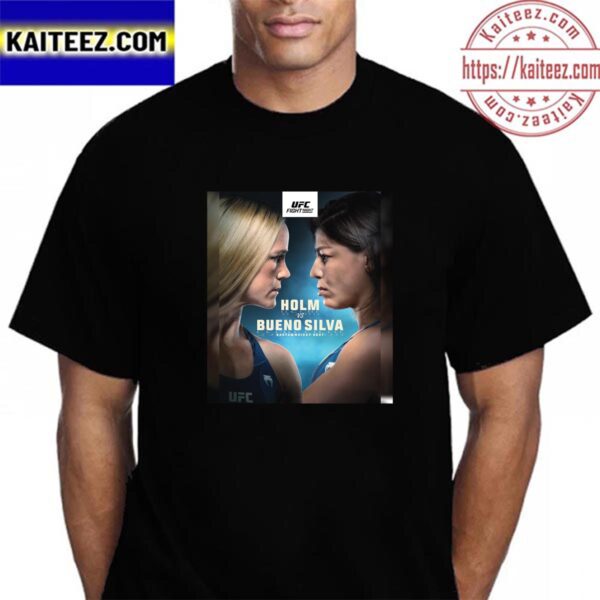 Holly Holm Vs Bueno Silva At UFC Fight Night For Bantamweight Bout Vintage T-Shirt