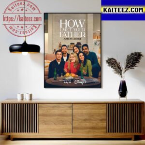 How I Met Your Father Season 2 Poster Art Decor Poster Canvas