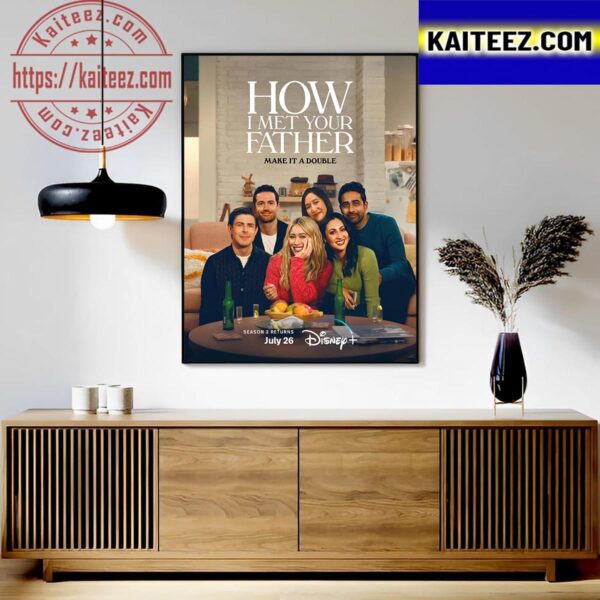 How I Met Your Father Season 2 Poster Art Decor Poster Canvas