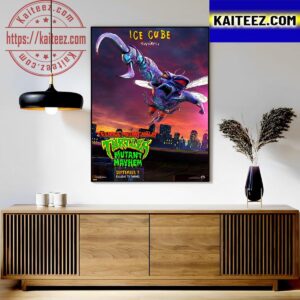 Ice Cube Is Superfly In Teenage Mutant Ninja Turtles Mutant Mayhem Movie Art Decor Poster Canvas