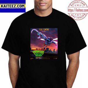 Ice Cube Is Superfly In Teenage Mutant Ninja Turtles Mutant Mayhem Movie Vintage T-Shirt