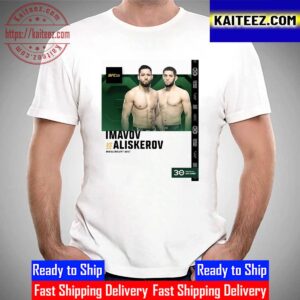 Imavov Vs Aliskerov Fights Official For Middleweight Bout At UFC 294 Vintage T-Shirt