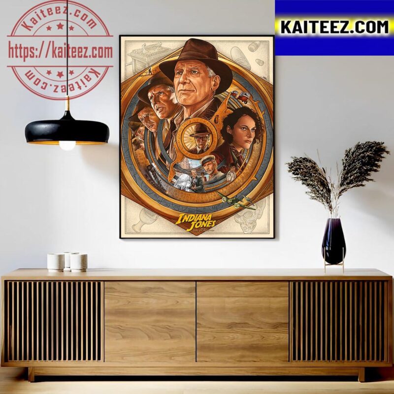 Indiana Jones New Poster Art By Fan Art Decor Poster Canvas - Kaiteez