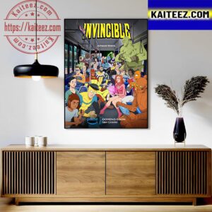 Invincible Season 2 New Poster Art Decor Poster Canvas