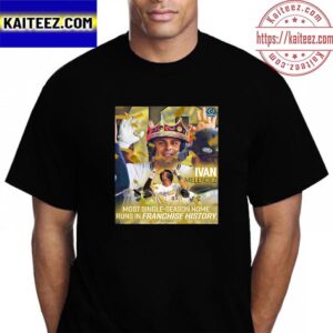 Ivan Melendez Most Single Season Home Runs In Hillsboro Hops Franchise History Vintage T-Shirt