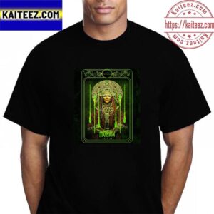 Jamie Lee Curtis In Haunted Mansion Of Disney Poster Vintage T-Shirt