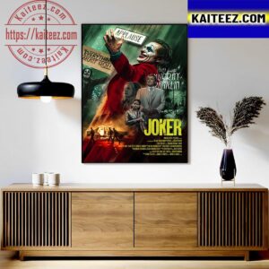 Joker New Tribute Poster By Fan Art Decor Poster Canvas