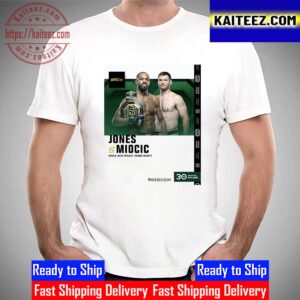 Jon Jones Vs Stipe Miocic For World Heavyweight Championship At UFC 295 Vintage T-Shirt
