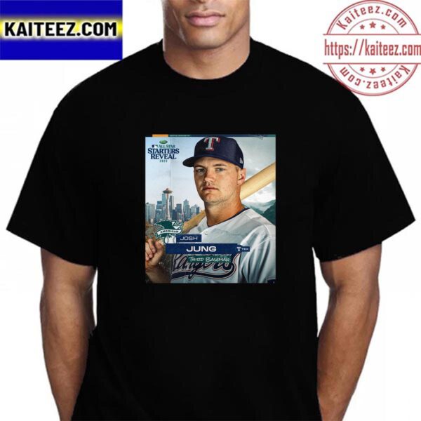 Josh Jung Of American League In 2023 MLB All Star Starters Reveal Vintage T-Shirt