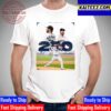 Justin Verlander 250 Wins In MLB And Adds Another Milestone To Historic Career Vintage T-Shirt