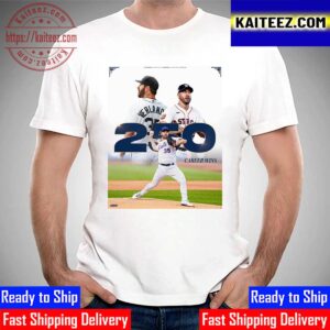 Justin Verlander Notches His 250th Career Win In MLB Vintage T-Shirt