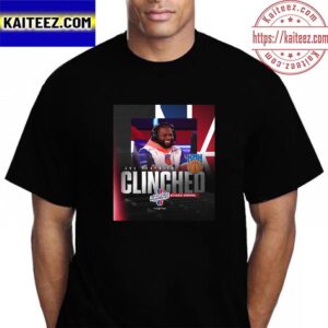 Knicks Gaming 5V5 Playoffs Clinched 2023 NBA 2K League Vintage T-Shirt