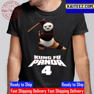 Kung Fu Panda 4 2024 Official Poster Vintage T-Shirt