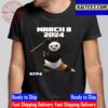 Kung Fu Panda 4 2024 Official Poster Vintage T-Shirt