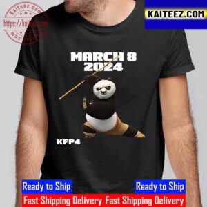 Kung Fu Panda 4 March 8 2024 Poster Vintage T-Shirt