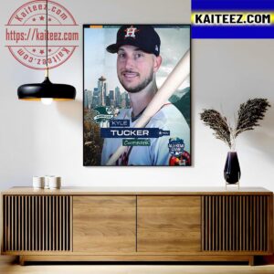 Kyle Tucker Joins 2023 All Star Game Outfielder Art Decor Poster Canvas